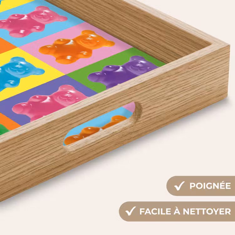 Plateau - Art- bonbons - colorés — 8