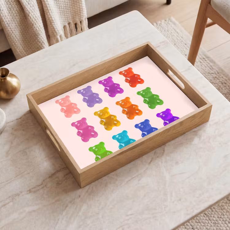 Plateau - Ours - Coloré - Bonbons — 2