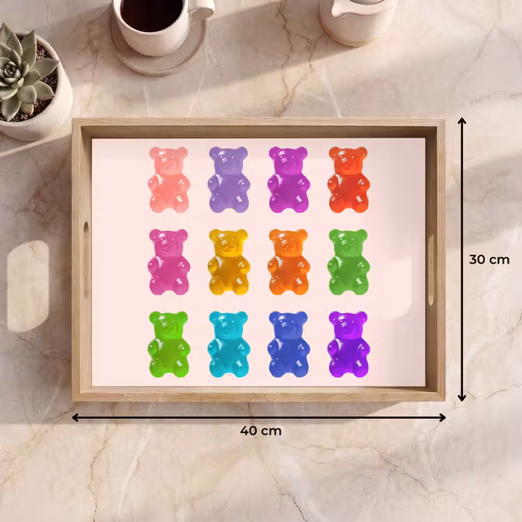 Plateau - Ours - Coloré - Bonbons — 7