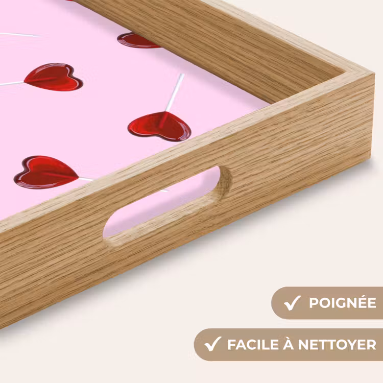 Plateau - Rose - Coeur - Sucette - Bonbon — 8