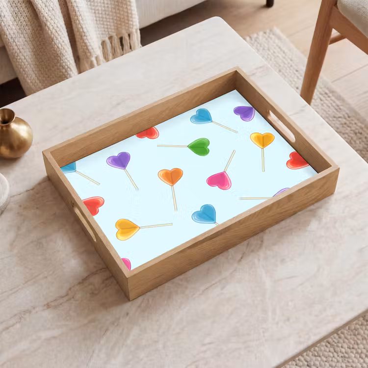 Plateau - Sucette - Arc-en-ciel - Bonbons — 2