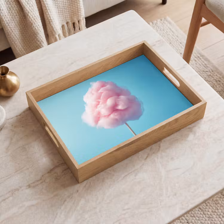 Plateau - Barbe à papa - Sucré - Bonbon — 2