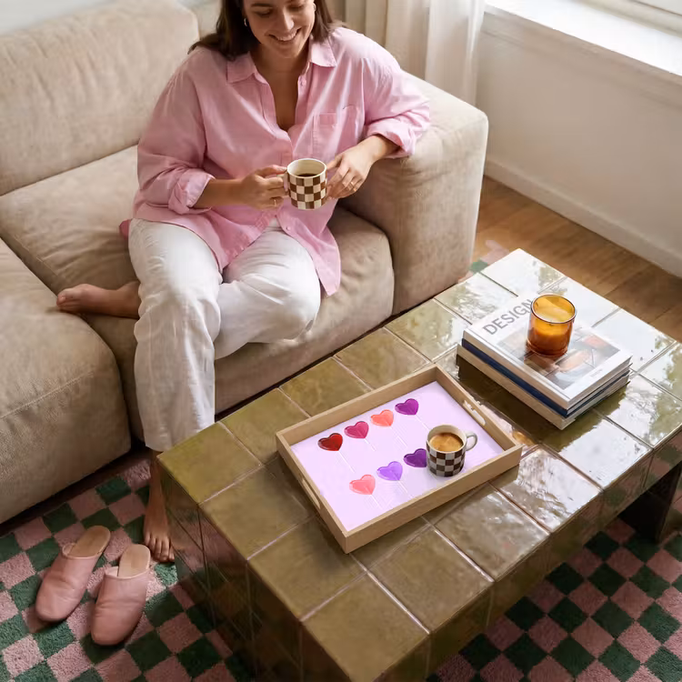 Plateau - Sucette - Coeur - Rose - Bonbons — 4