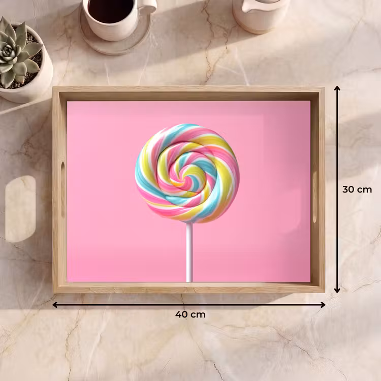 Plateau - Sucette - Rose - Bonbon - Sucré — 7