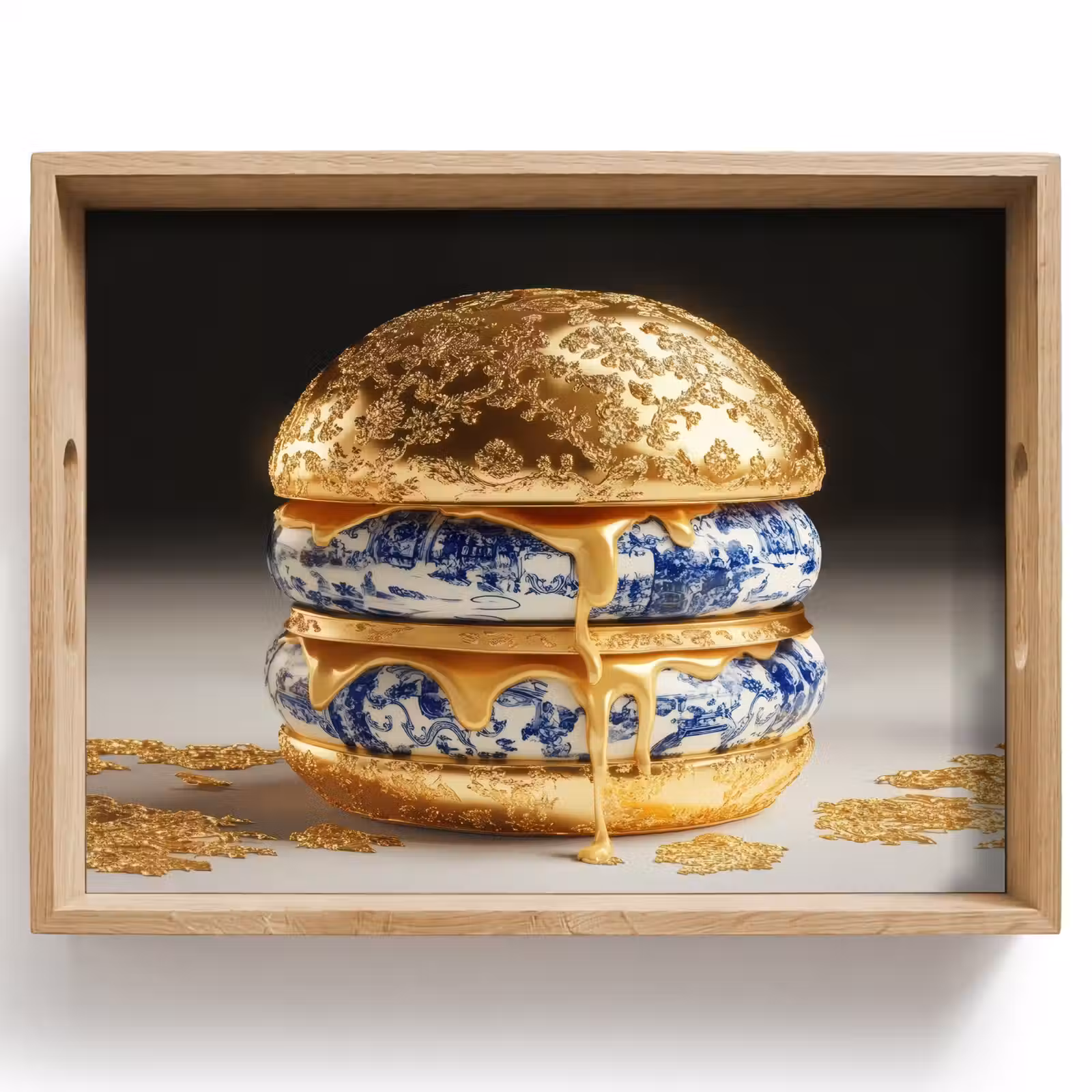 Plateau - Bleu de Delft - Or - Citoyen — 1