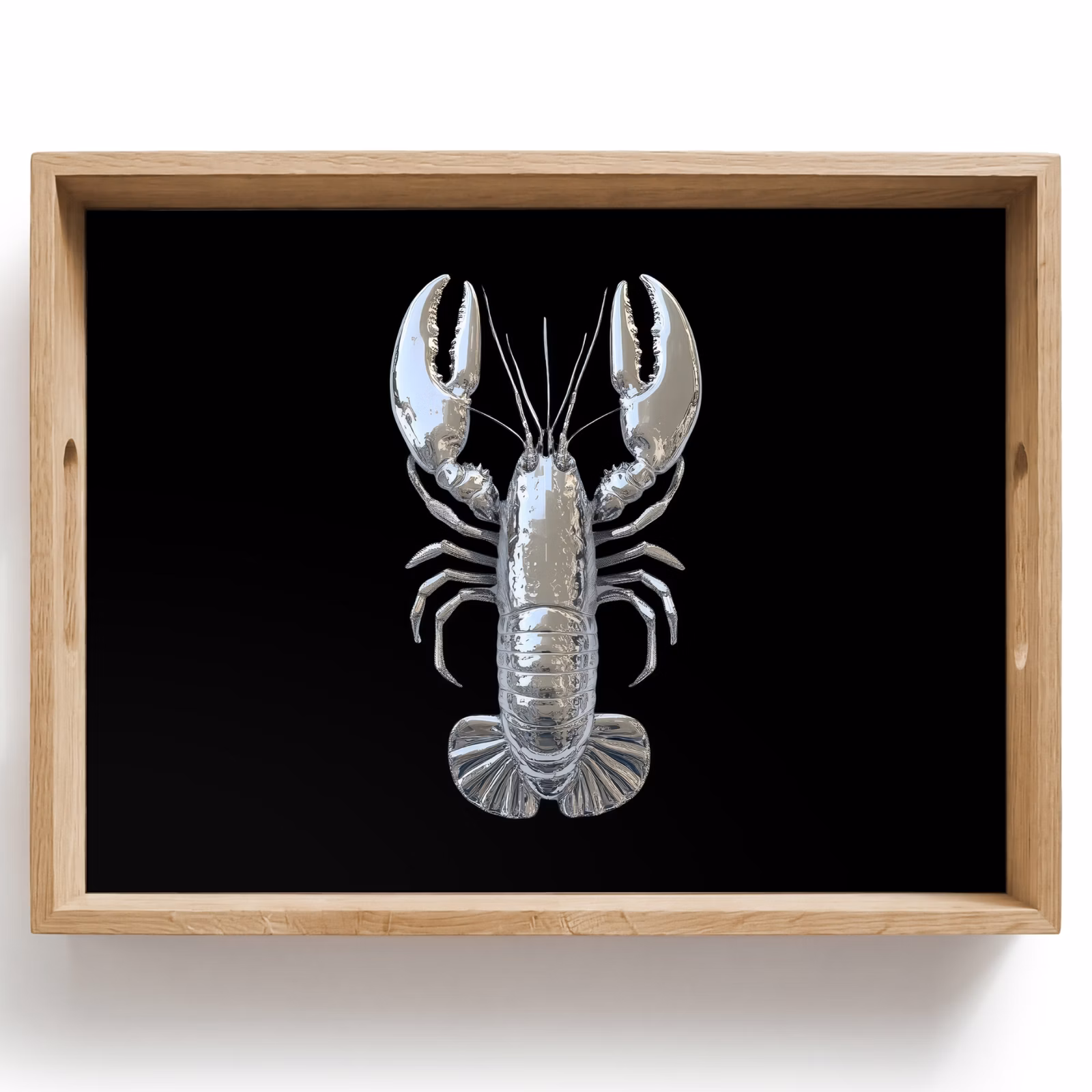 Plateau - Homard - Argent - Métallique - Luxe — 1