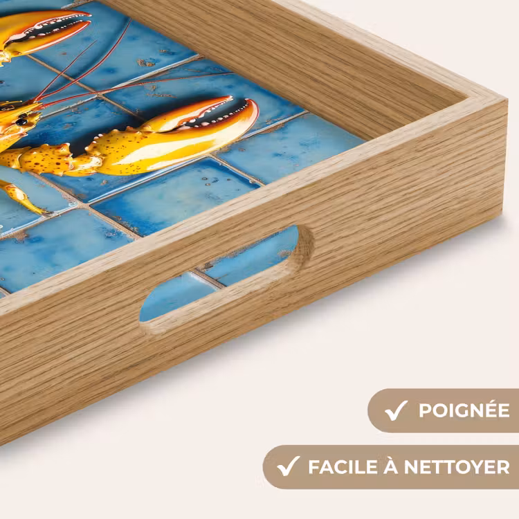 Plateau - Cancer - Jaune - Bleu - Carreaux — 8