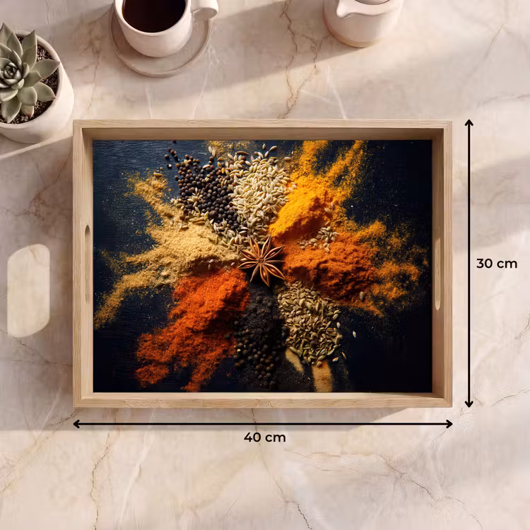 Plateau - Épices - Explosion - Orange — 7