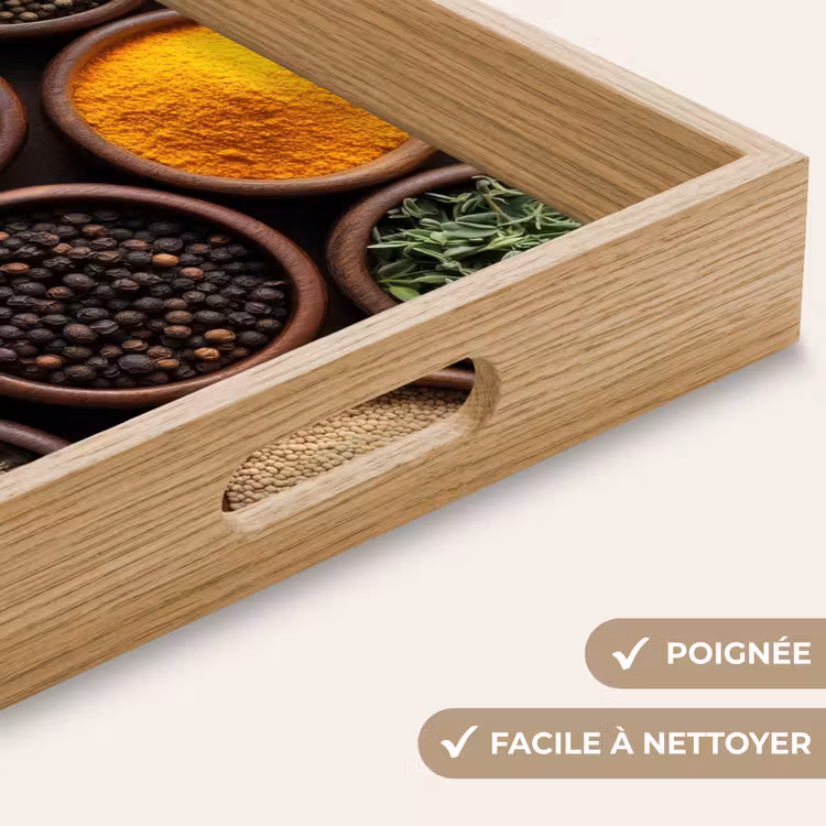 Plateau - Plateaux - Bois - Herbes - Coloré — 8