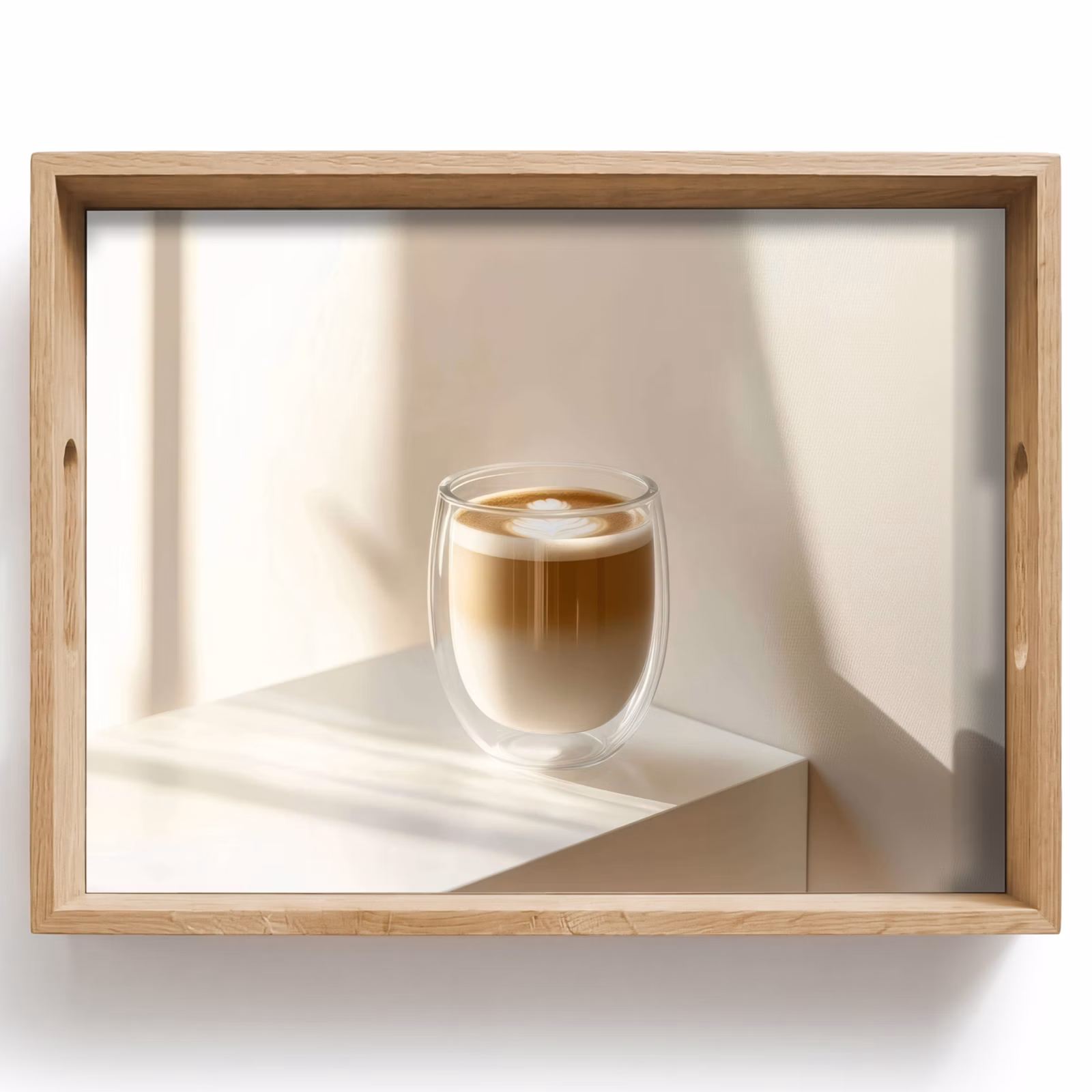 Plateau - Mug - Latte - Minimaliste - Ombre — 1