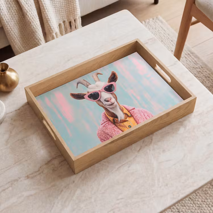 Plateau - Lunettes de soleil - Pink - Goat - Hearing — 2