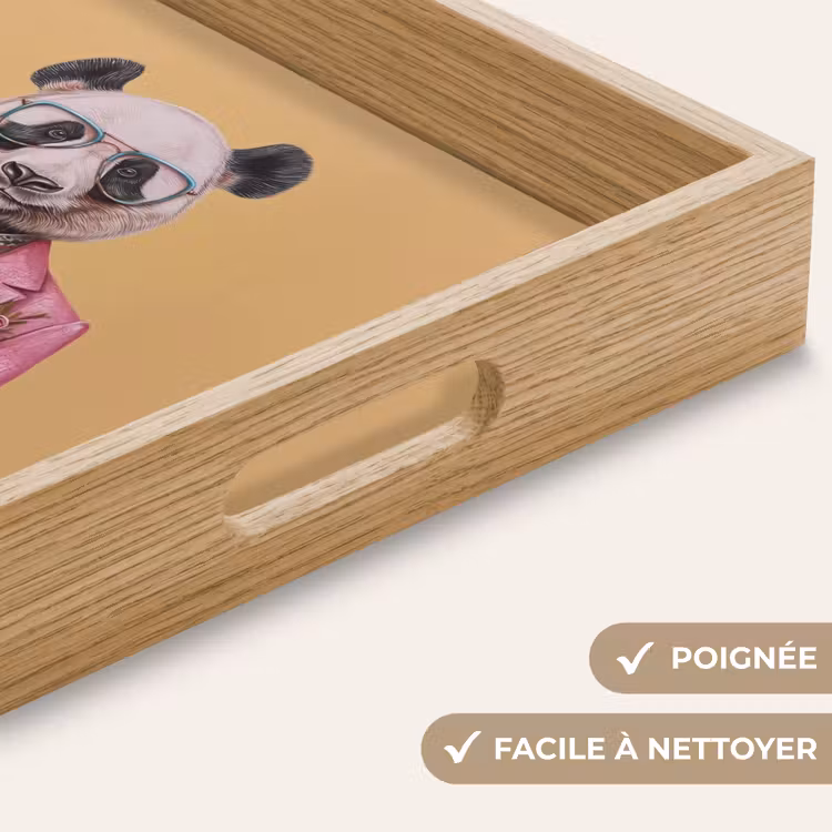 Plateau - Panda - Costume - Lunettes de soleil - Bleu — 8
