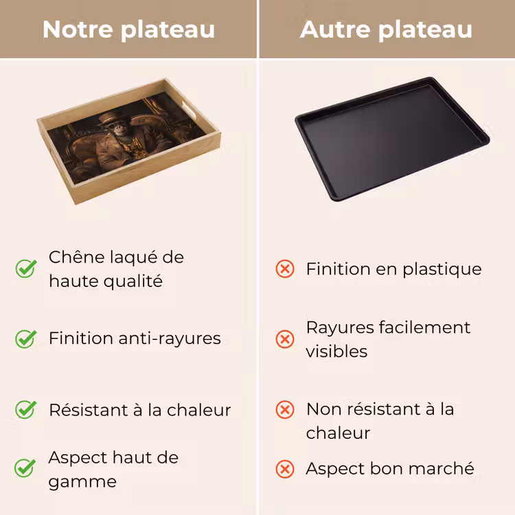 Plateau - Chimpanzé - Chaise - Costume - Marron — 9