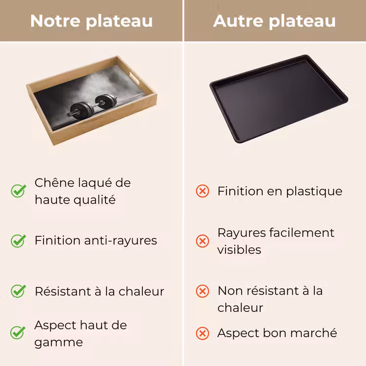 Plateau - Dos nu - Poids - Noir — 9