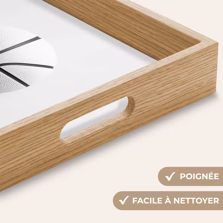 Plateau - Basket-ball - Blanc - Ombre - Lignes — 8