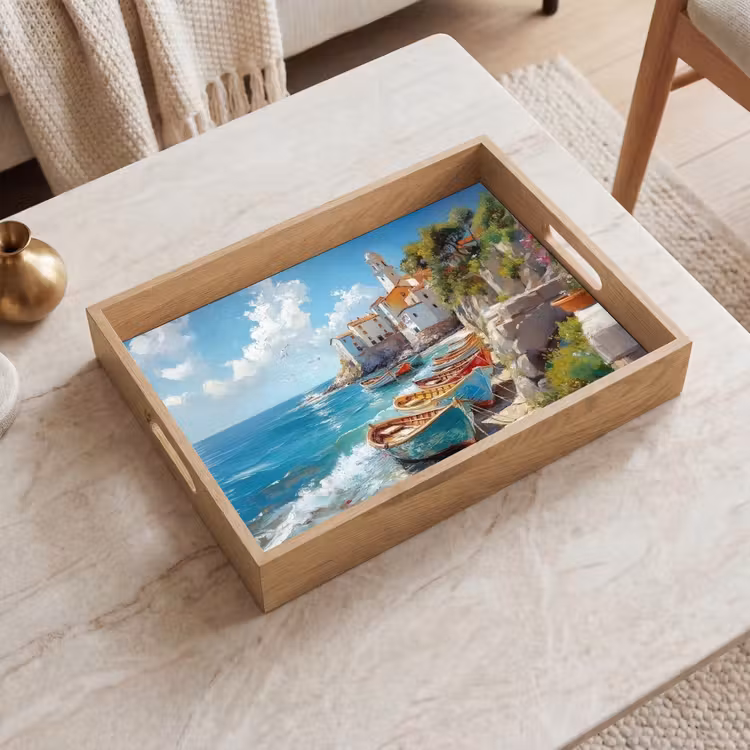 Plateau - Bateaux - Rochers - Mer - Soleil — 2