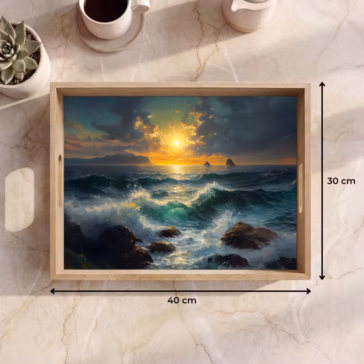 Plateau - Mer - Soleil - Vagues - Rochers — 7