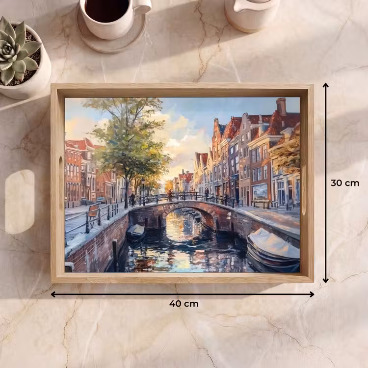 Plateau - Pont - Ville - Maisons - Bateau — 7