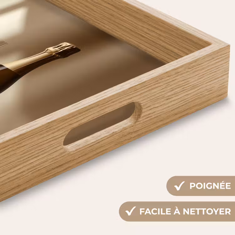 Plateau - Champagne - Beige - Ombre - Bulles — 8