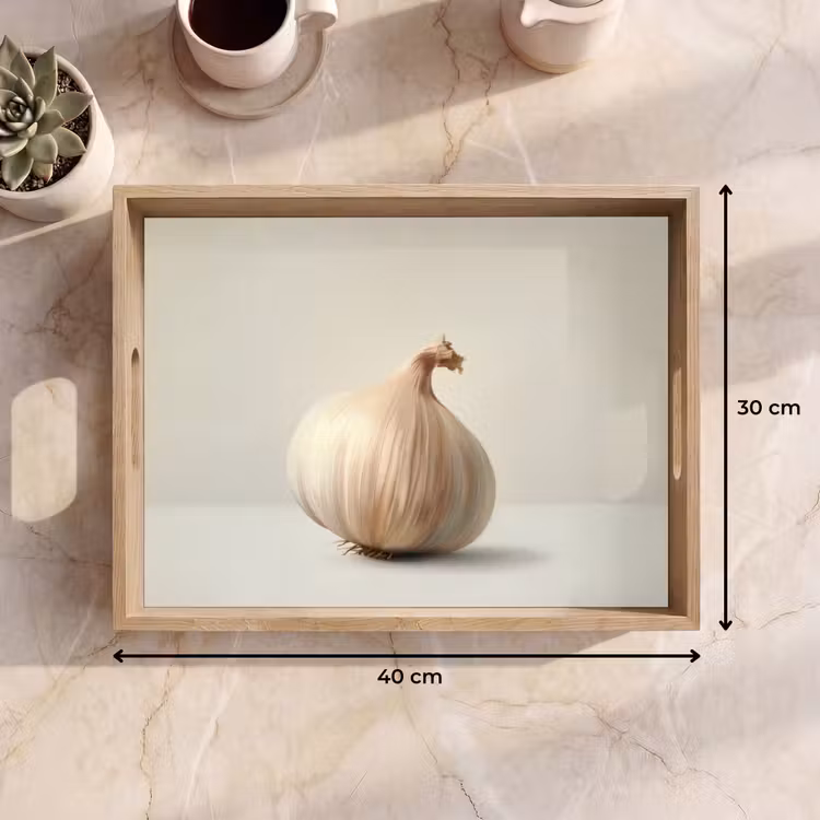 Plateau - Ail - Naturel - Beige — 7