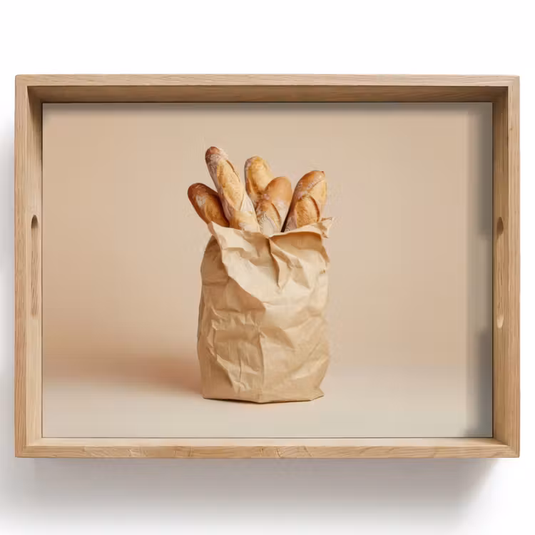 Plateau - Baguette - Pain - Baguette - Beige — 1