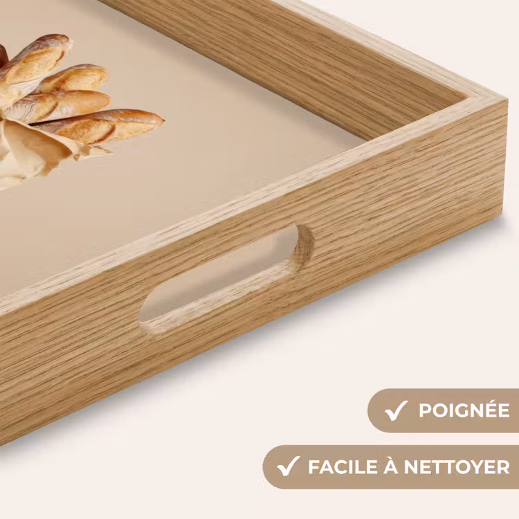 Plateau - Baguette - Pain - Baguette - Beige — 8