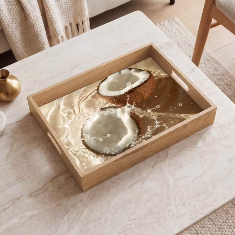 Plateau - Coconut - Water - Beige - Splashes — 2