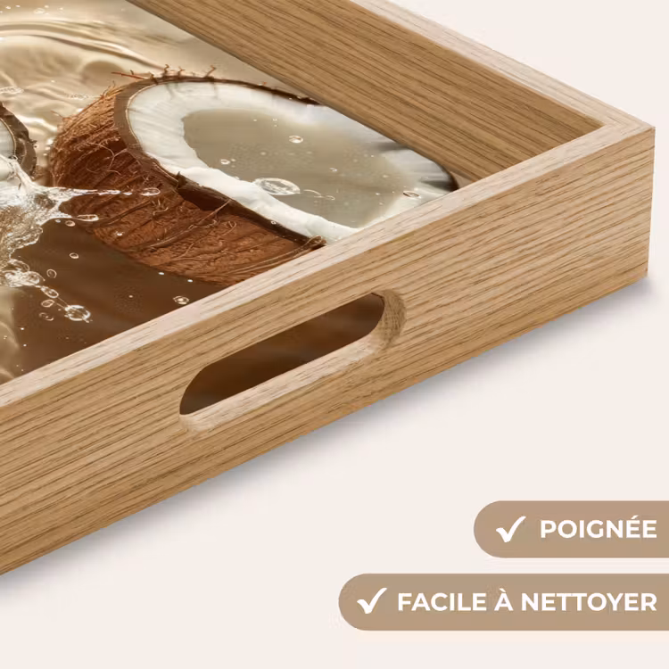 Plateau - Coconut - Water - Beige - Splashes — 8