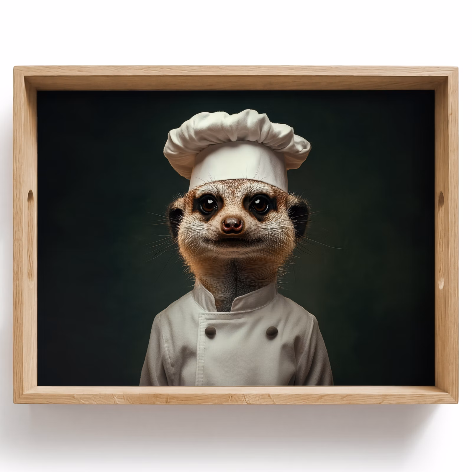 Plateau - Animal - Cuisinier - Suricate — 1