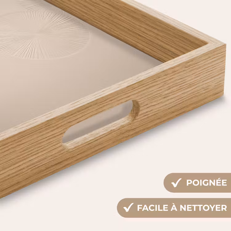 Plateau - Japandi - Beige - Moderne — 8
