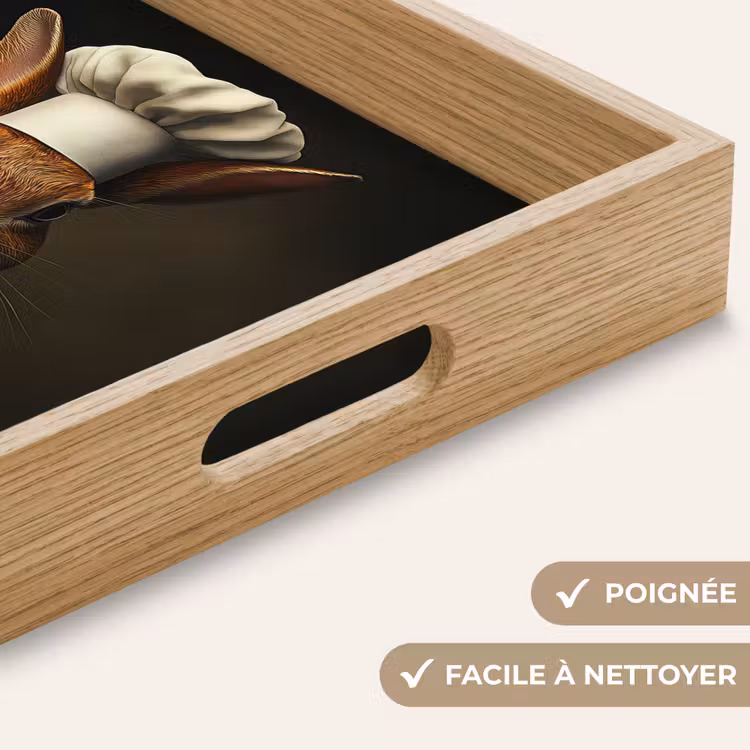 Plateau - Lapin - Cuisinier - Animal — 8