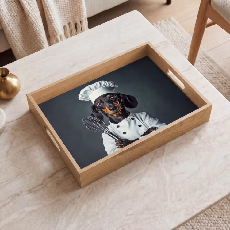 Plateau - Chien - Garde - Cuisinier — 2