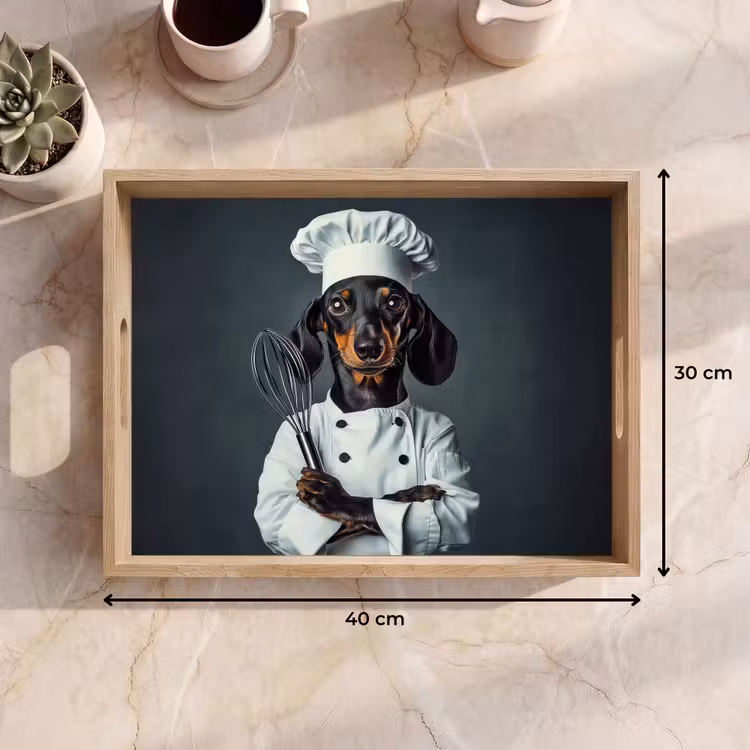 Plateau - Chien - Garde - Cuisinier — 7