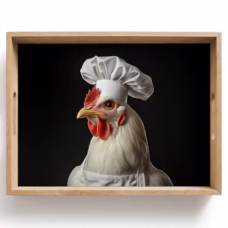 Plateau - Cuisson - Rouge - Poulet — 1