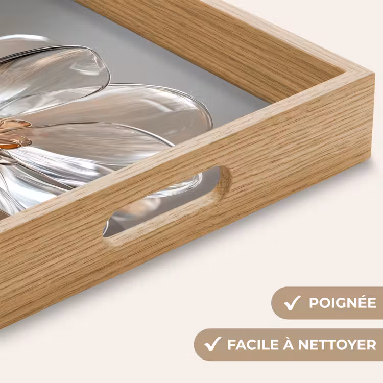 Plateau - Fleur - Lunettes - Translucide — 8