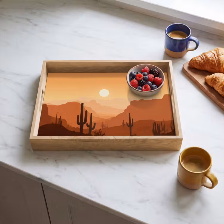 Plateau - Paysage - Désert - Cactus - Soleil — 3