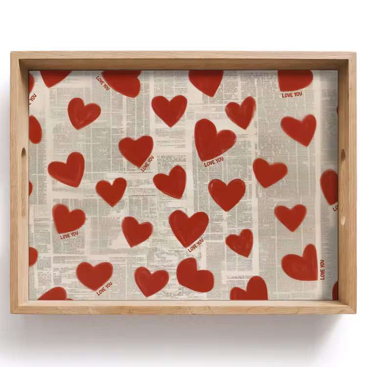 Plateau - Coeurs - Journal - Loveyou — 1