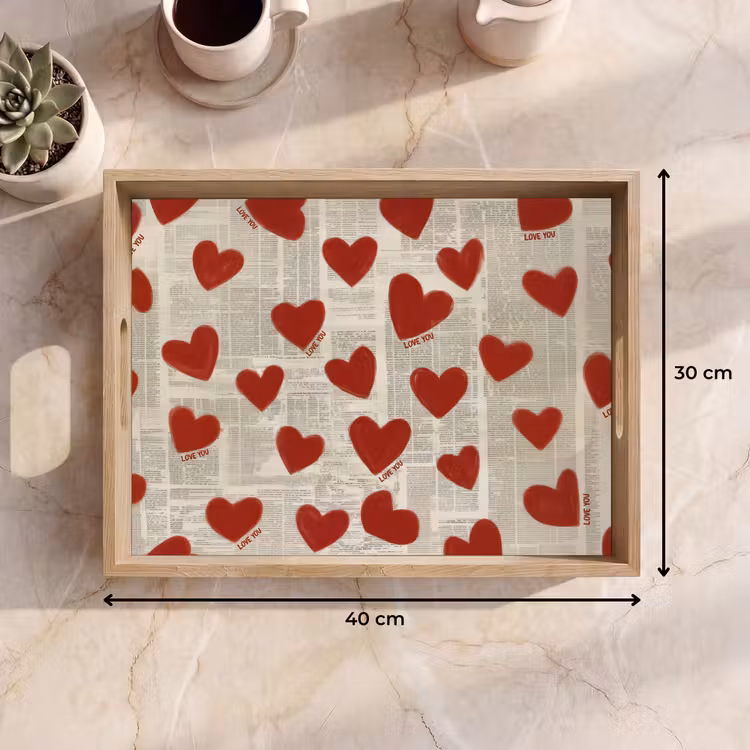 Plateau - Coeurs - Journal - Loveyou — 7