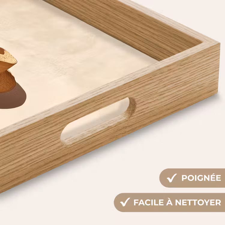Plateau - Chapeau - Minimaliste - Teinte - Beige — 8