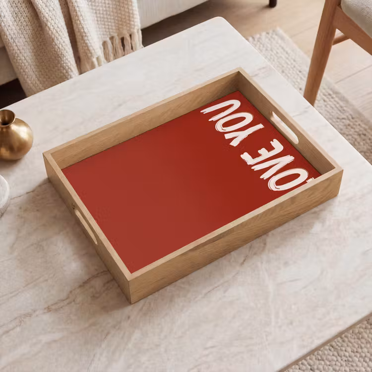 Plateau - Slant - Loveyou - Rouge — 2
