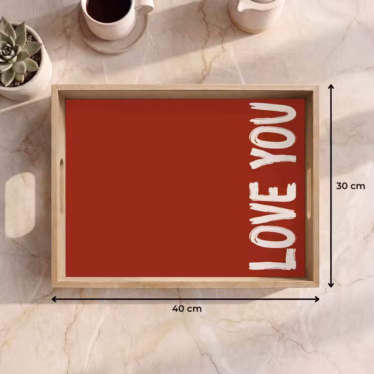 Plateau - Slant - Loveyou - Rouge — 7