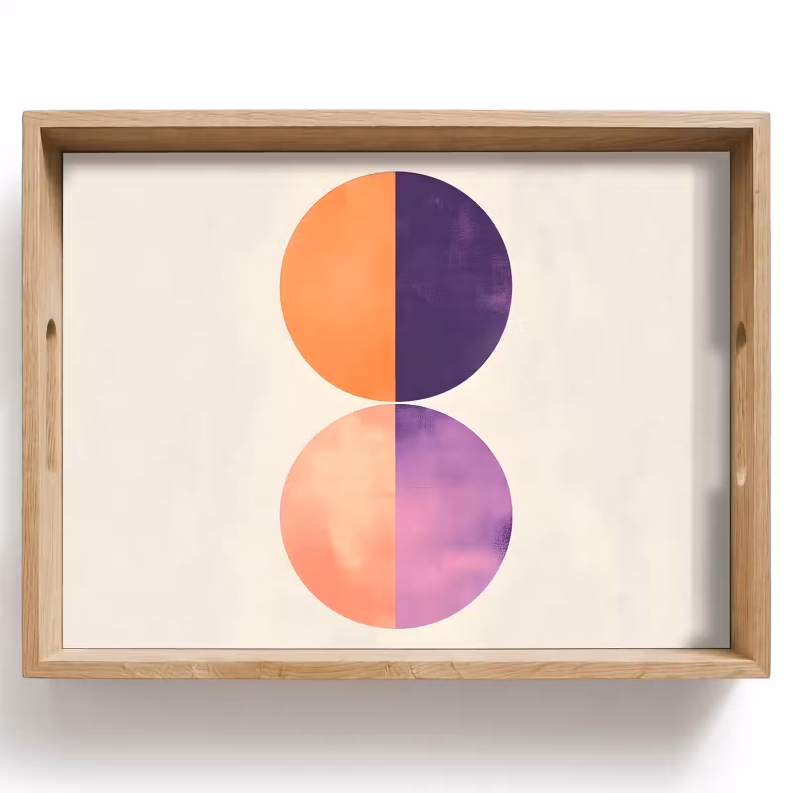 Plateau - Abstrait - Cercles - Violet — 1