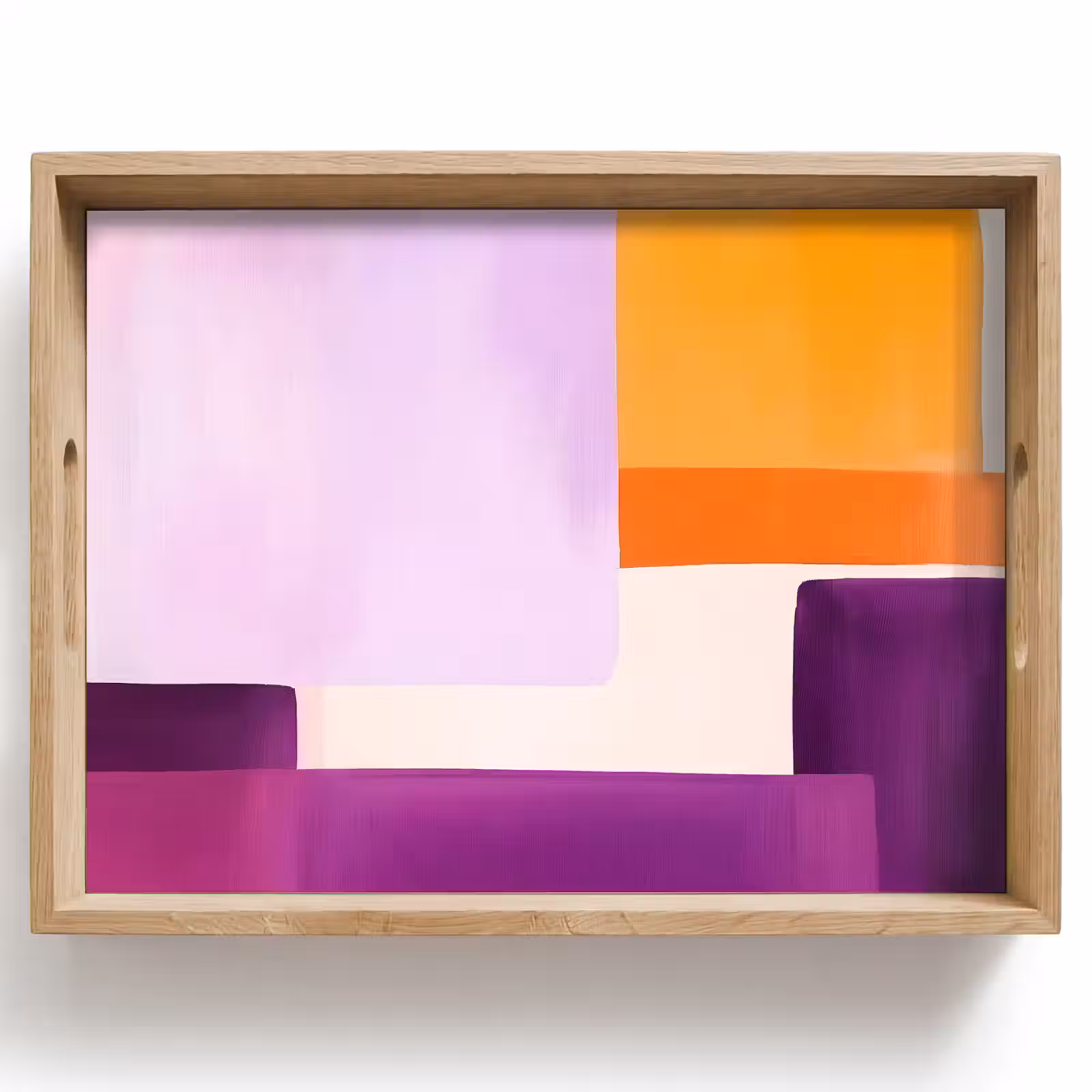Plateau - Avions - Abstrait - Rectangulaire - Orange — 1