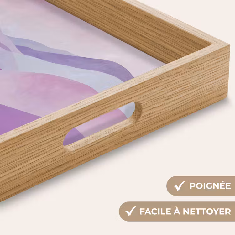 Plateau - Abstrait - Collines - Paysage - Violet — 8
