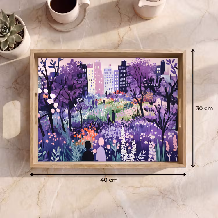 Plateau - Parc - Arbres - Fleurs - Bâtiments — 7