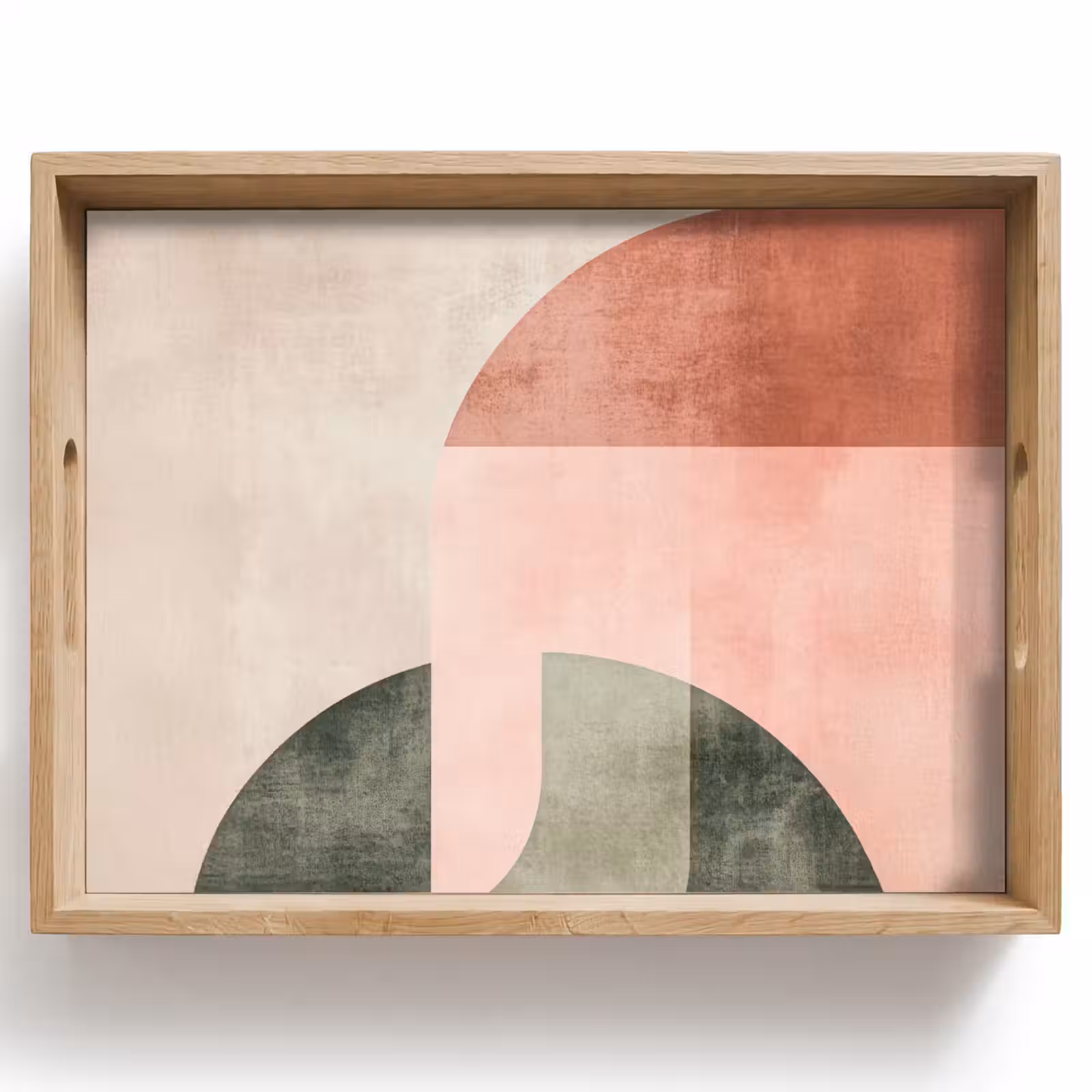 Plateau - Cercle - Abstrait - Rose — 1
