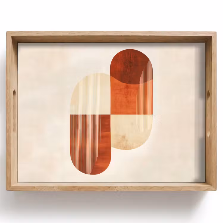 Plateau - Arches - Beige - Formes — 1