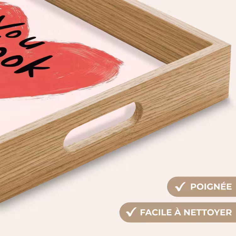 Plateau - Coeur - Rouge - Valentin — 8