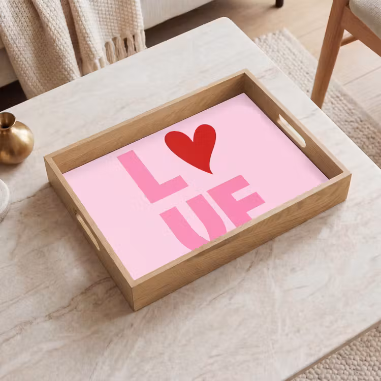 Plateau - Amour - Rose - Coeur - Valentin — 2