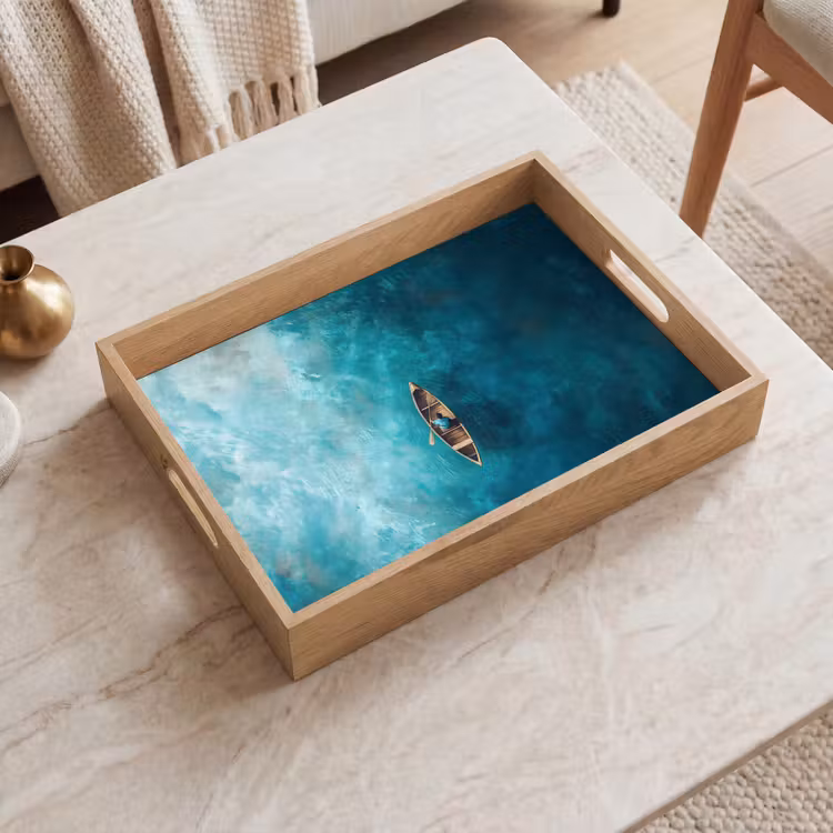 Plateau - Bateau - Eau - Bleu — 2